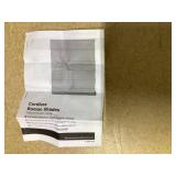 Arlo Blinds Darkening Fabric Roman Shades, Color: White, Size: 34.5" W X 72" H, Cordless Lift Window Blinds