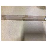 CEPGMNL 48-inch Ceiling Fan Downrod with Extension Cord, 4-Foot White Ceiling Fan Extension Rod, 1-Inch OD, Ceiling Downrod for Various Fans (White, Unthreaded)