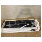 NEW JETO Metal Bed Frame,Twin Size Bed Frame with Storage Space,Heavy Duty Sturdy Mattress Foundation,Easy Assembly,No Box Spring Needed, Black,18 Inch,Twin 74.5"L x 37.5"W x 18"H