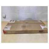 Costway 2-Tier Geometric Coffee Table with Storage Shelves for Living Room and Reception Room 31" x 16" x 13" (L x W x H) Maybe Missing Harware