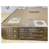 Costway 81CM 6-Panel Dog Playpen with Secure Locking Door and Ground Stakes 129 x 65 x 81 cm (L x W x H)