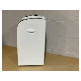 Costway 10-in 110 -Volt 3 -Speed Indoor Black + white Pedestal Fan (Missing 1 Wheel)