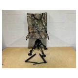 Sophia & William Hunting Chair for Blinds 360° Silent Swivel Stability & Comfort Blind Chair with Pedals & Armrest, Camouflage