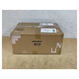 Costway Witch on Broom Halloween Animatronic Life Size Halloween Prop with LED Lights Laughing and Screaming