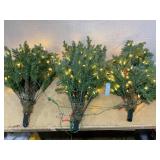 Costway 6Ft Pre-Lit Artificial Christmas Tree Hinged 350 LED Lights