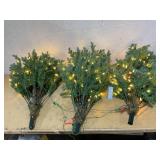 Costway 6Ft Pre-Lit Artificial Christmas Tree Hinged 350 LED Lights