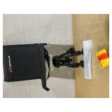 Costway Swivel Hunting Chair with Four 360°Adjustable Legs Folding Silent Swivel Blind Chair