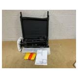 Costway Swivel Hunting Chair with Four 360°Adjustable Legs Folding Silent Swivel Blind Chair