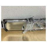 COSTWAY 35" Electric Griddle Teppanyaki Grill, Nonstick Extra Large Cooking Plate for Pancake Barbecue, Indoor Outdoor Table Top Grill with Adjustable Temperature & Drip Tray, 2000W (USED, Maybe Missi