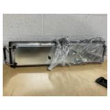 COSTWAY 35" Electric Griddle Teppanyaki Grill, Nonstick Extra Large Cooking Plate for Pancake Barbecue, Indoor Outdoor Table Top Grill with Adjustable Temperature & Drip Tray, 2000W (USED, Maybe Missi