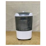 Costway Mini Washing Machine Portable Laundry Washer Semi-Automatic Washer w/Spin Basket