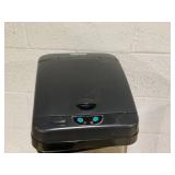 iTouchless - 13 Gallon Touchless Sensor Trash Can with Pet-Proof Lid and AbsorbX Odor Control, Stainless Steel Automatic Kitchen Bin - Silver Product Height 27.9 inches Width 10.8 inches Depth 12.8 in