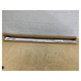 Generic Cordless Vinyl Mini Blinds - Light Filtering Window Blinds & Shades, 45" W x 64" H, White