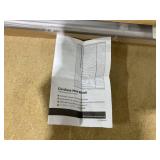 Generic Cordless Vinyl Mini Blinds - Light Filtering Window Blinds & Shades, 45" W x 64" H, White