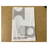 Costway - 2 PCS Outdoor Bar Stools 29" Fabric Bar Height Stools with Armrests & Footrest - Gray