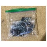 Costway - 2 PCS Outdoor Bar Stools 29" Fabric Bar Height Stools with Armrests & Footrest - Gray