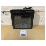 COSTWAY 22.5-Inch Electric Fireplace Insert, 5100 BTU Recessed and Freestanding Fireplace Heater with Remote Control, 7-Level Flame, Overheat Protection for Living Room Bedroom Office, 750W/1500W