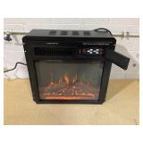 COSTWAY 22.5-Inch Electric Fireplace Insert, 5100 BTU Recessed and Freestanding Fireplace Heater with Remote Control, 7-Level Flame, Overheat Protection for Living Room Bedroom Office, 750W/1500W