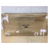 Giantex Wooden Dining Chairs Set of 2, Modern Armless Kitchen Chairs w/Padded Backrest & Seat, Rubber Wood Frame, Faux Leather Upholstered Dinner Side Chairs for Dining Room, Kitchen, Living Room