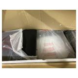 Giantex Wooden Dining Chairs Set of 2, Modern Armless Kitchen Chairs w/Padded Backrest & Seat, Rubber Wood Frame, Faux Leather Upholstered Dinner Side Chairs for Dining Room, Kitchen, Living Room