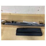 Room Divider, 4 Panel Folding Privacy Screen, 88 Portable Separating with 3 Metal Feet, Partition Room Dividers, Lightweight Freestanding Wall Divider Screen for Office Bedroom Hospital(Black)