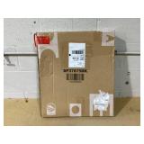 18 Inch Basketball Rim Goal Replacement with All Weather Net and Mounting Hardware-Black