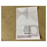 Giantex Umbrella Pole Table Tray - 20" Outdoor Side Table with 1.5" Umbrella Hole, Height Adjustable Knob, All-Weather PE Matrial, for Patio, Backyard, Deck, Garden, Poolside, Black