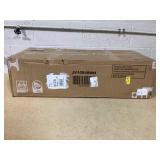 Giantex Wood Dining Chairs Set of 2 White - Wooden Armless Kitchen Chairs with Solid Rubber Wood Legs, Non-Slip Foot Pads, Max Load 400 Lbs, Farmhouse Style High Ladder Back Dining Room Chairs