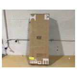 Gymax Bathroom Floor Cabinet Multifunctional Storage Organizer 5Tier Shelves&2 Drawers