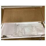 Gymax Bathroom Floor Cabinet Multifunctional Storage Organizer 5Tier Shelves&2 Drawers