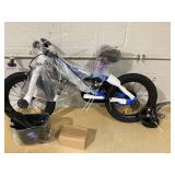 Costway 14 Inch Kids Bike with 2 Training Wheels for 3-5 Years Old