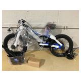 Costway 14 Inch Kids Bike with 2 Training Wheels for 3-5 Years Old