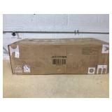 LOT OF 4 Giantex Wood Dining Chairs Set Farmhouse Dining Room Chair with Cushion Seat, Armless Wooden Dining Side Chairs