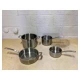 LOT OF 4 Cuisinart Cookware