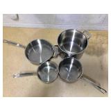 LOT OF 4 Cuisinart Cookware