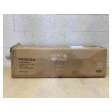 GOFLAME 6ft Artificial Christmas Tree, Pre-lit Xmas Tree 9 Lighting Modes w/ 845 PVC Branch Tips & 350 Color-Changing LED Lights, Holiday Festival Decoration Tree with Remote Control and Metal Stand