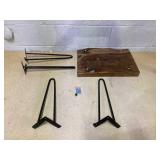 1 PC Accent Side Reclaimed Teak Wood Plant Stand Rectangular End Table