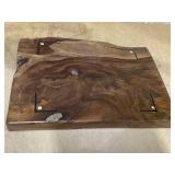 1 PC Accent Side Reclaimed Teak Wood Plant Stand Rectangular End Table