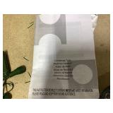 Costway 7Ft Pre-Lit Artificial Christmas Tree Hinged 500 LED Lights