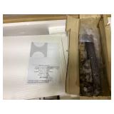 5-Tier Narrow Bookcase with 4 Open Shelves and Storage Drawer