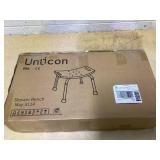 Shower Chair for Elderly Shower Seat for Inside Tub Tool-Free Shower Stool 8 Adjustable Heights Bathtub Chairs for Disabled and Seniors Bathroom Bench 350 lbs Weight Capacity