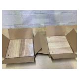 LOT OF 2 Plastic Bag Organizer