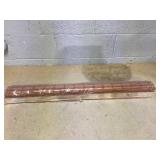 LazBlinds No Tools No Drill Cordless Bamboo Roman Shades, Light Filtering Window Treatment, Roll Up Bamboo Blinds for Window 36