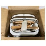 BABY JOY Convertible Baby High Chair, 3 in 1 Wooden Highchair/Booster/Chair with Removable Tray, Adjustable Legs, 5-Point Harness, PU Cushion and Footrest for Baby, Infants, Toddlers (Beige) ( Maybe M