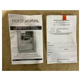 Toddleroo by North States - Supergate Ergo Baby Gate: Plastic Baby Gate for Stairs & Doorways - Adjustable Indoor Safety Gate - Made in USA - 26 to 42 Inches Wide - 26 Inches Tall - Sand