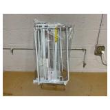 Regalo 30" Metal Easy Open Extra Wide Walk-Through Gate Expands to fit openings from 29 to 38 and 42 to 47 in.