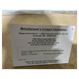 Regalo 30" Metal Easy Open Extra Wide Walk-Through Gate Expands to fit openings from 29 to 38 and 42 to 47 in.