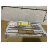 Regalo 30" Metal Easy Open Extra Wide Walk-Through Gate Expands to fit openings from 29 to 38 and 42 to 47 in.