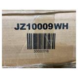 COSTWAY Multi-Purpose Vintage Hallway Cabinet with Adjustable Shelf, Wood, Storage Cabinet, Country House Style for Kitchen, Living Room, Bedroom 58.5 x 31.5 x 123 cm (White) (USED, Minor Transit Dama