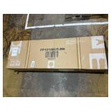 COSTWAY Electric Fireplace TV Stand for TVs Up to 65 Inches, 1400W Heater Insert with Remote Control, 6H Timer, 3-Level Flame, Overheat Protection and CSA Certification, Adjustable Shelves, Brown 16"D